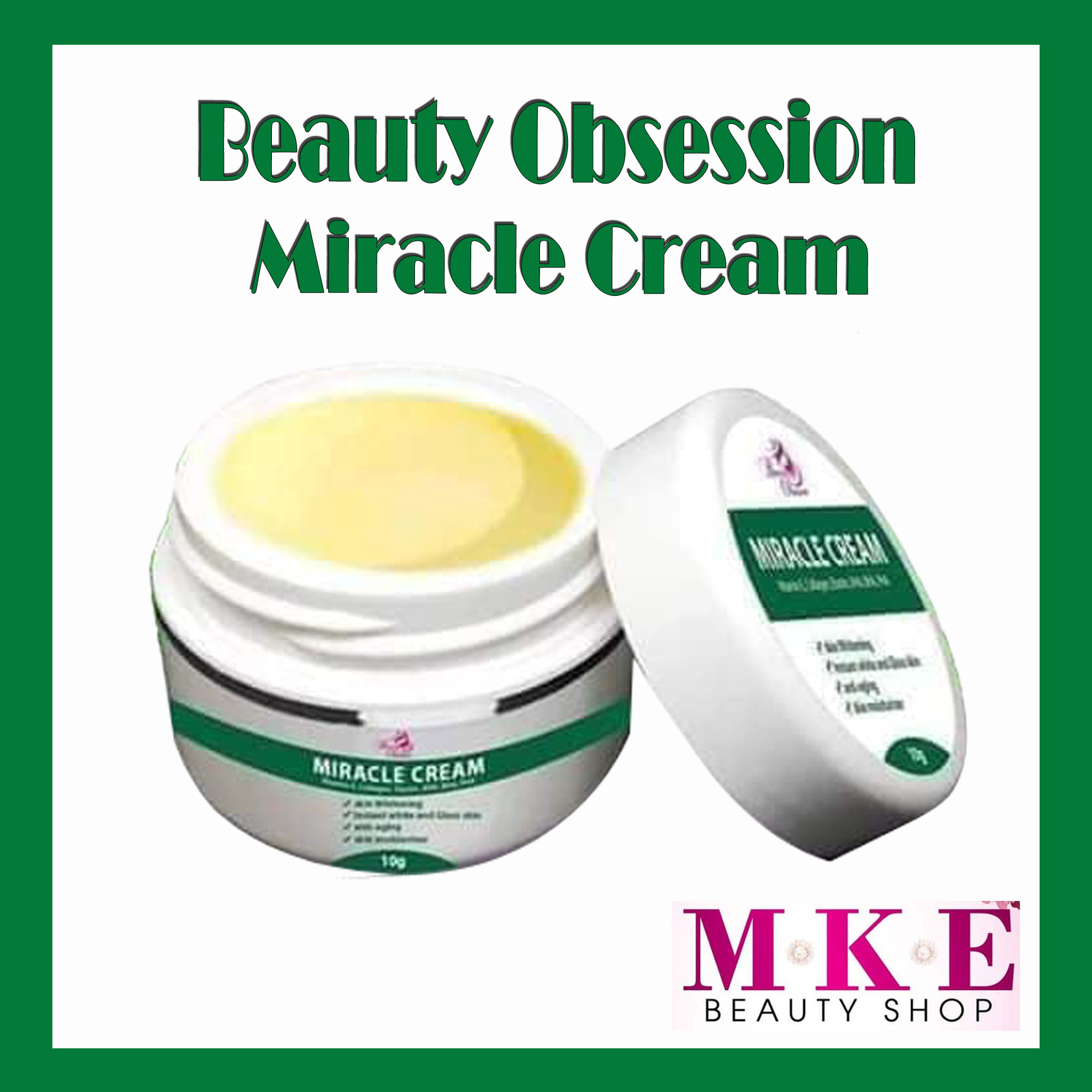 miracle cream beauty obsession