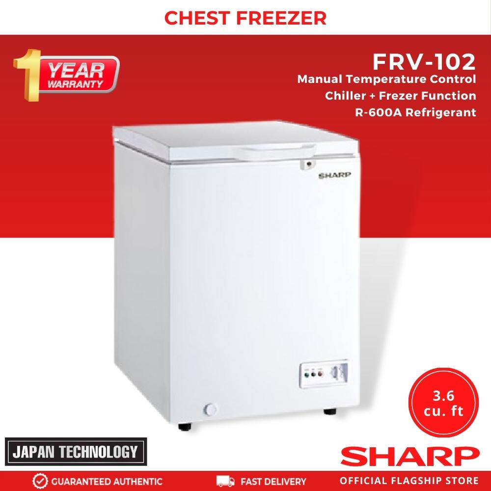 Sharp FRV102 3.6 cuft Chest Freezer Lazada PH
