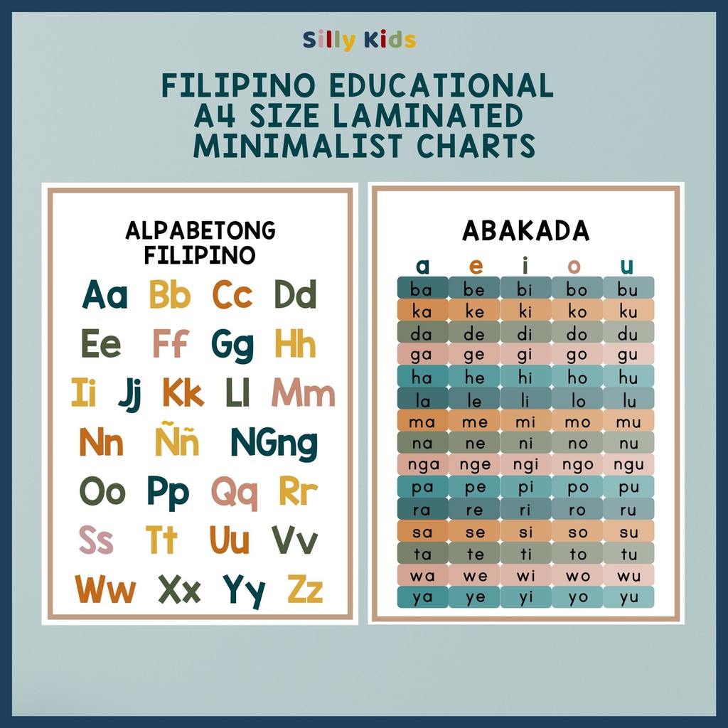 Filipino Alphabets Shop Filipino Alphabets With Great Discounts And Prices Online Lazada Philippines