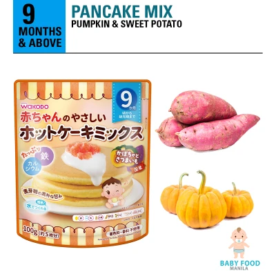 Pancake mix for baby (Pumpkin and Sweet Potato)