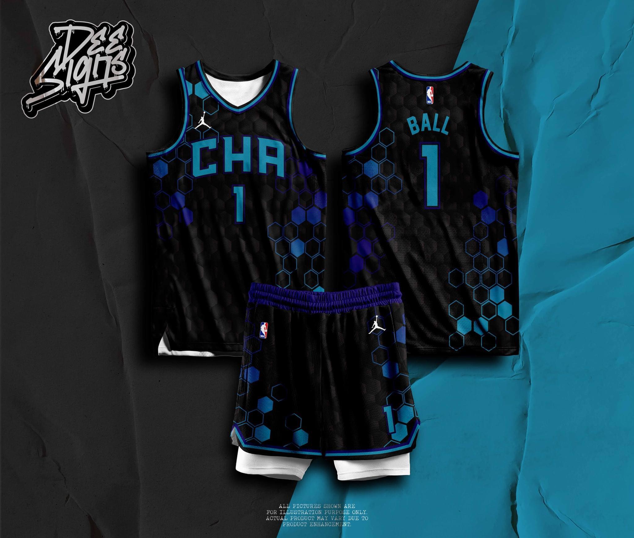 HORNETS WHITE JERSEY UNIQUE STYLE FULL SUBLIMATION PRINT