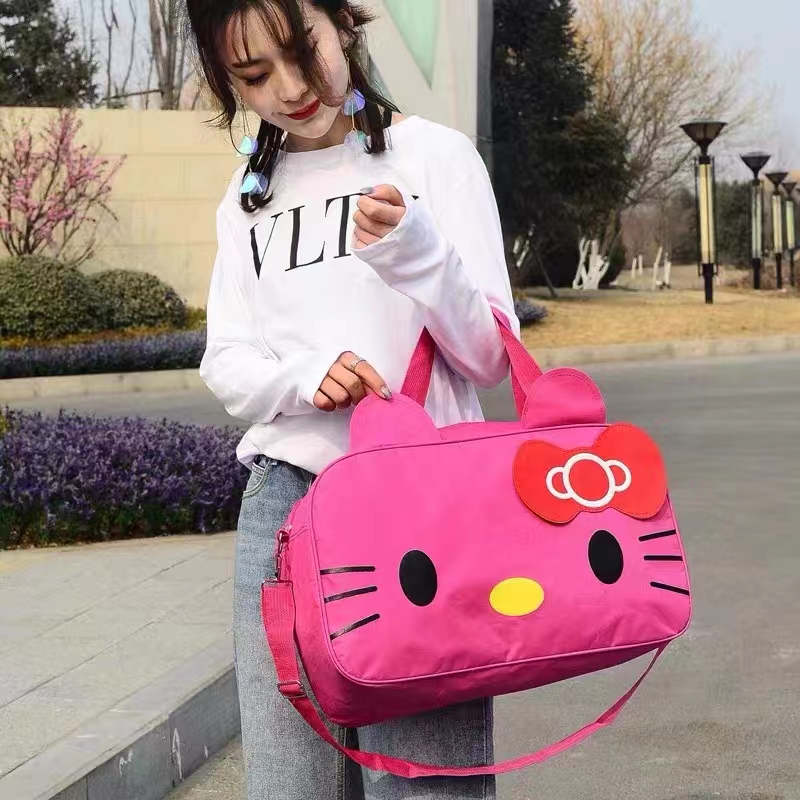 CUTE CAT TRAVEL BAG Fashion Cute Kitty Travel Bag 20 X 12 Inches High