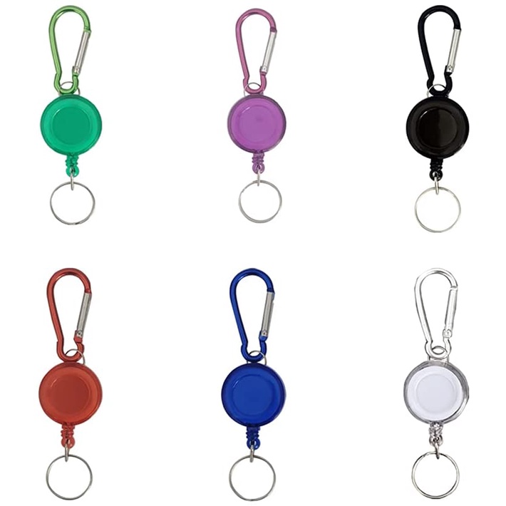 Extendable Key Ring Carabiner Wheels Key Holder Chains with Metal Split Ring Keyring Key Ring Key Ring Chain Key Ring Set Key Ring Hook Key Rings Keychain Key Ring Key Rings for Keychains Key Ring Clips Key Ring Buckle Zenababyshop
