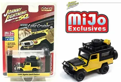Johnny Lightning MIJO Exclusives 1980 Toyota Offroad Land Cruiser (Yellow)