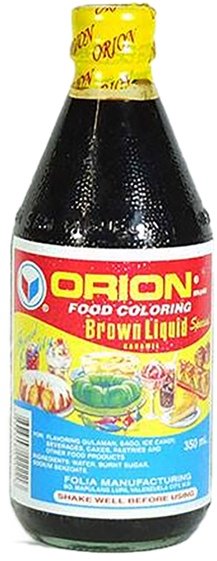 350ml Orion FOOD COLOR FLAVORING for Baking UBE STRAWBERRY BUKO PANDAN