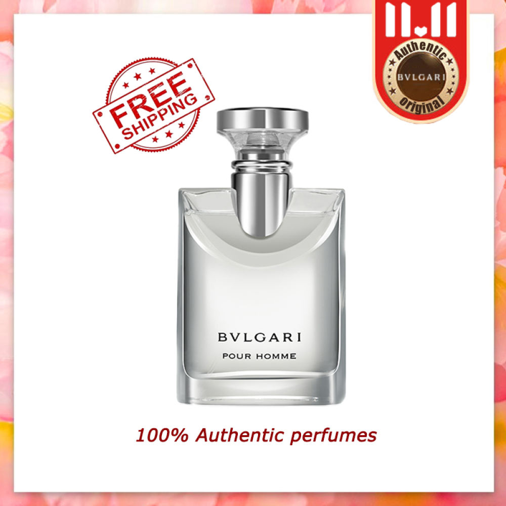 COD 100% Authentic】BVLGARI POUR HOMME EAU DE TOILETTE 100ml • Perfume For  Men Bestseller Parfum High-end perfume Luxury perfume | Lazada PH