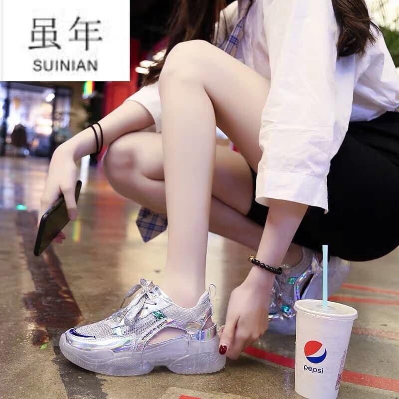 womens fashion wedge sneakers