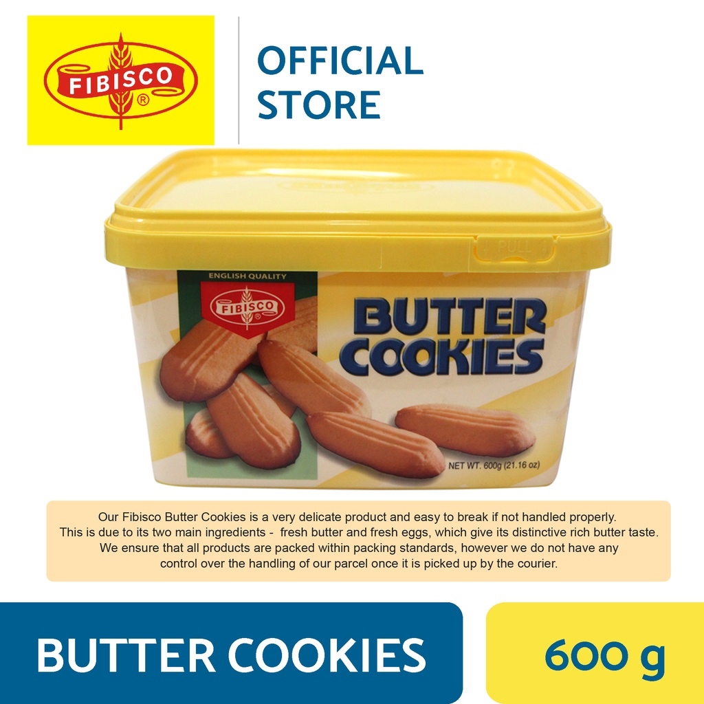 FIBISCO Butter Cookies 600g | Lazada PH