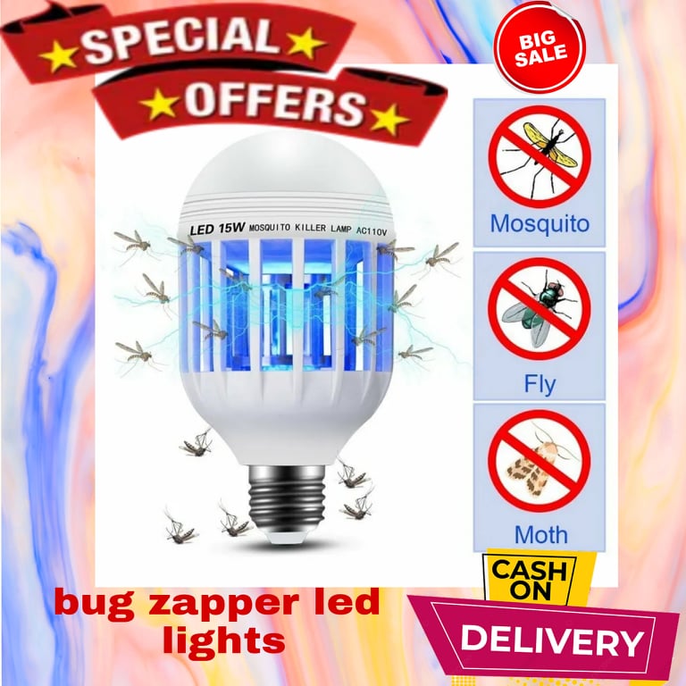 9 Watt Mosquito Trap Replacement Bulb for 21050 Bug Zapper Light Bulb by Lumenivo 3 Pack Ft UV Fly Light Bulb for Indoor and Outdoor Mosquito Control Up to 600 Sqr 