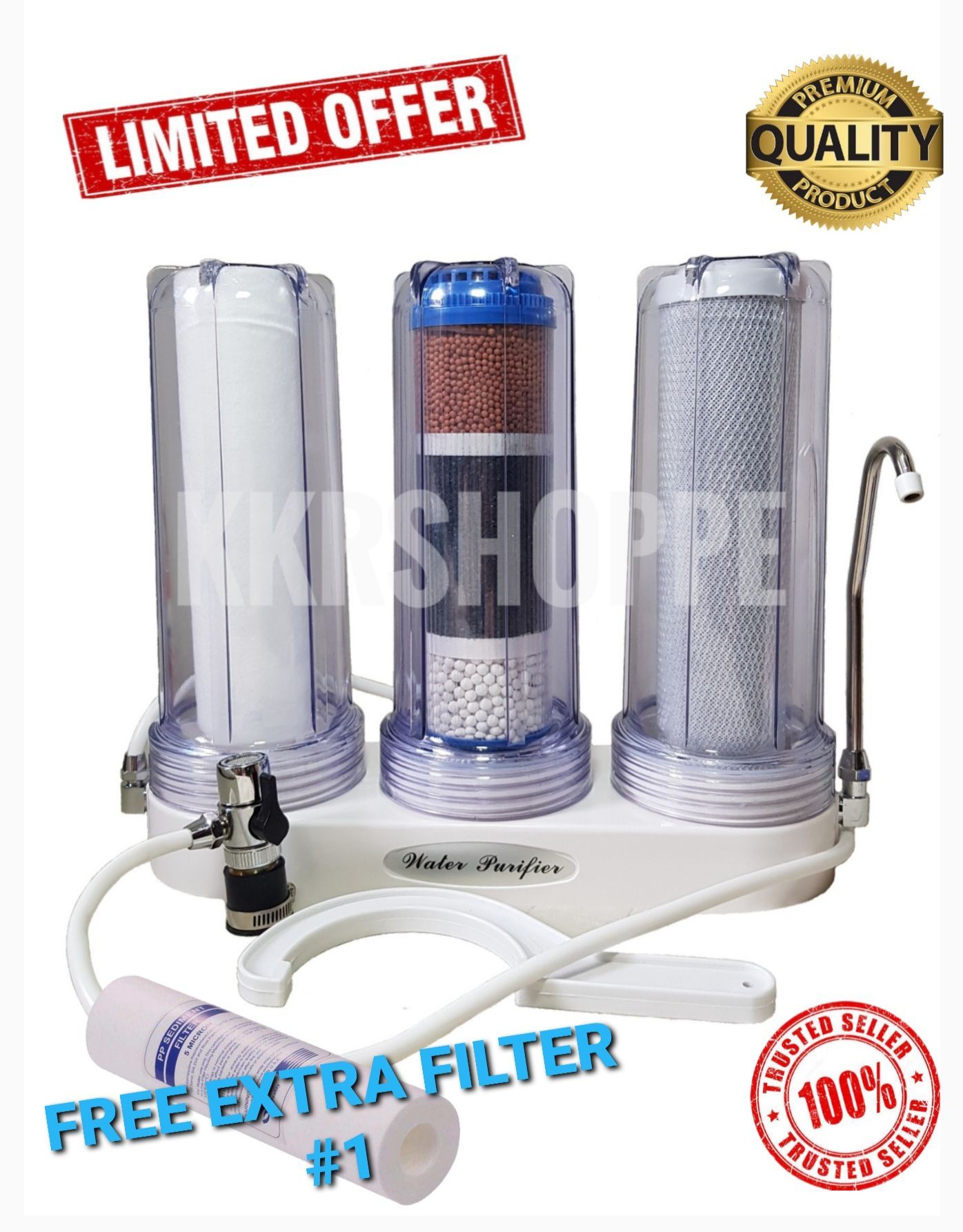 ORIGINAL GLOBAL ALKALINE WATER PURIFIER COMPLETE SET Lazada PH