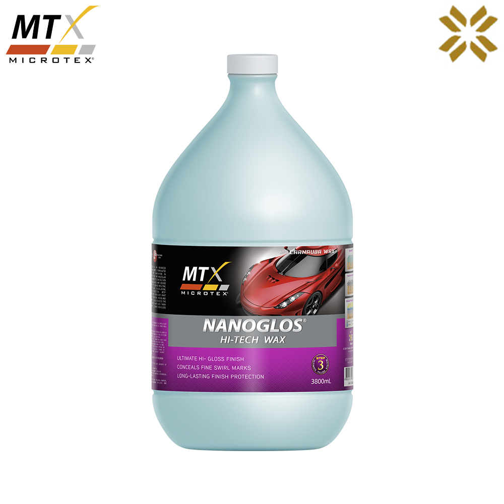 Microtex NanoGLOS 3800ml (HiTech Wax 1, MTX Car Care) Lazada PH