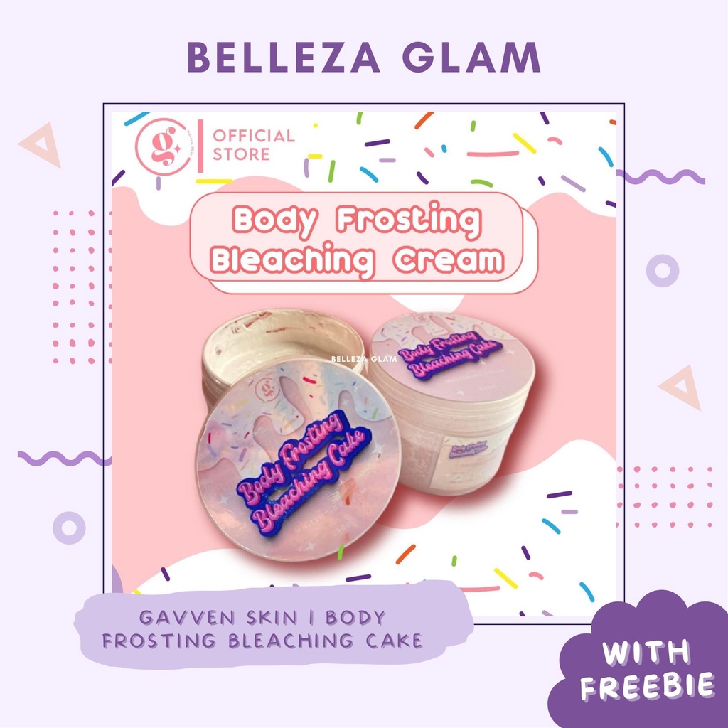 【new】 Gavven Skin Body Frosting Bleaching Cake 250g Lazada PH
