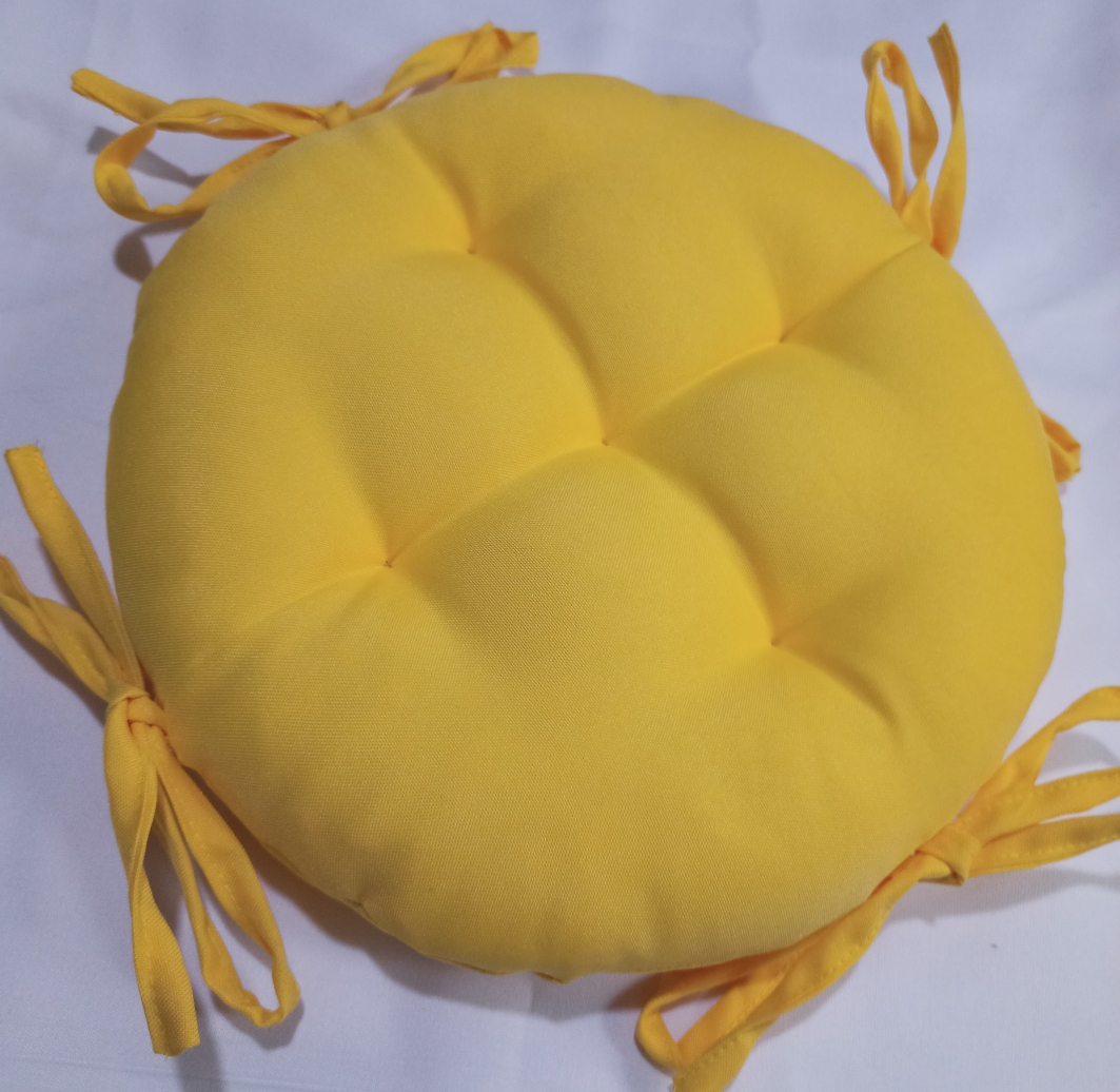 Round Chair Cushion(4 cords)10x10/12x12/15x15/16x16/17x17inc(Price