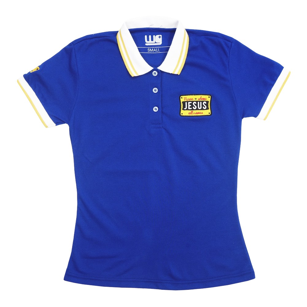 Worship Generation Name Above All Names Royal Blue Womens Collared Shirt Lazada Ph 8406