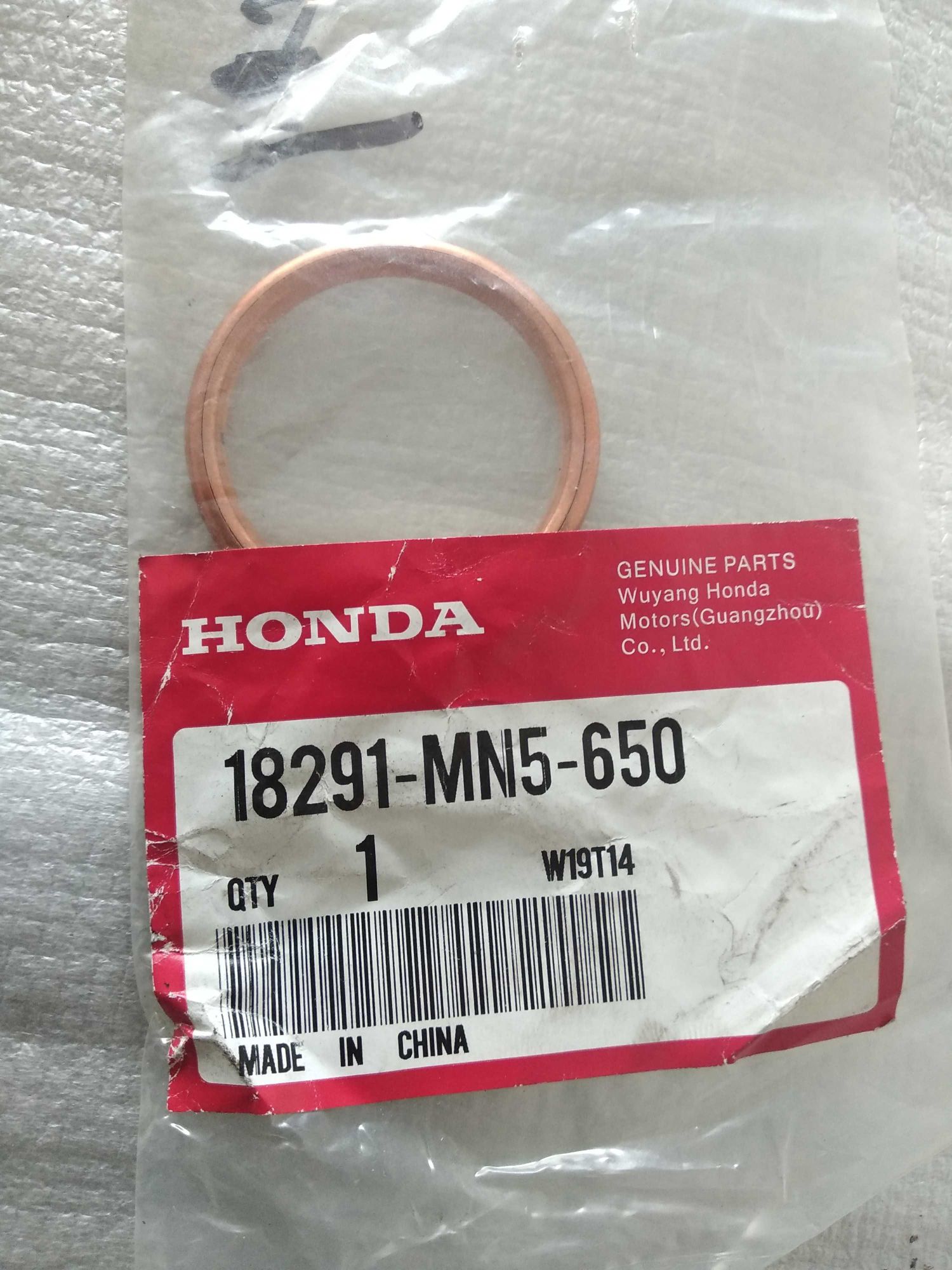 HONDA XR200 CRF150 RS150 SUPERGTR CBR150 TMX155 EXHAUST GASKET 18291MN5650 Lazada PH