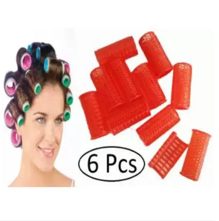 plastic hair curlers