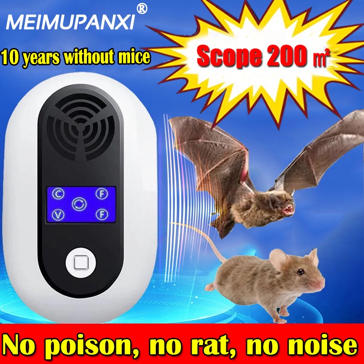 Ultrasonic rat repellent Mosquito Killer Anti Rat Pest Insect Electronic ultrasonic pest control