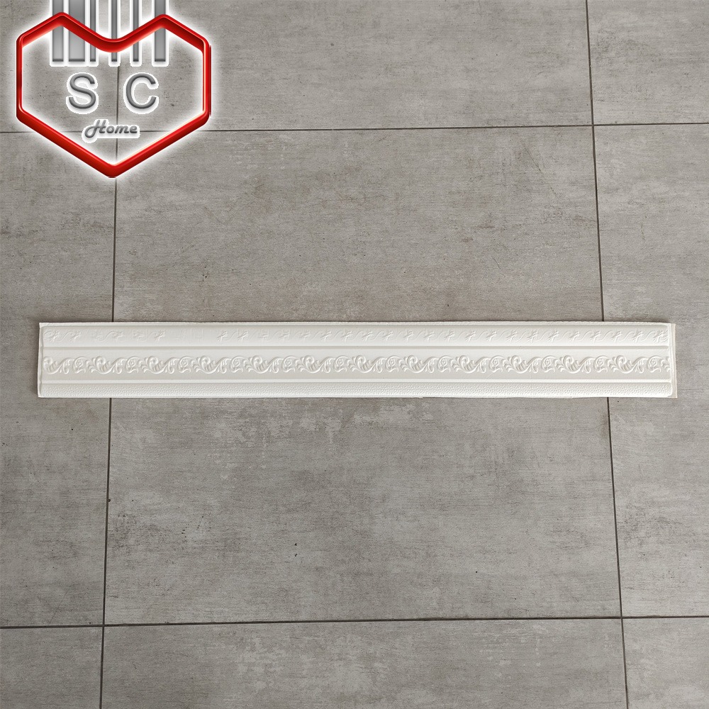 Wall Floral Skirting Border (76cm x 8.5cm) SelfAdhesive Wall Stickers