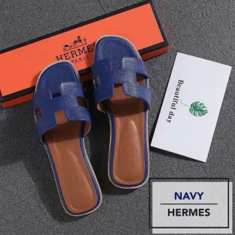 hermes slippers online