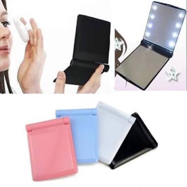 Travel size Led pocket mirror | Lazada PH