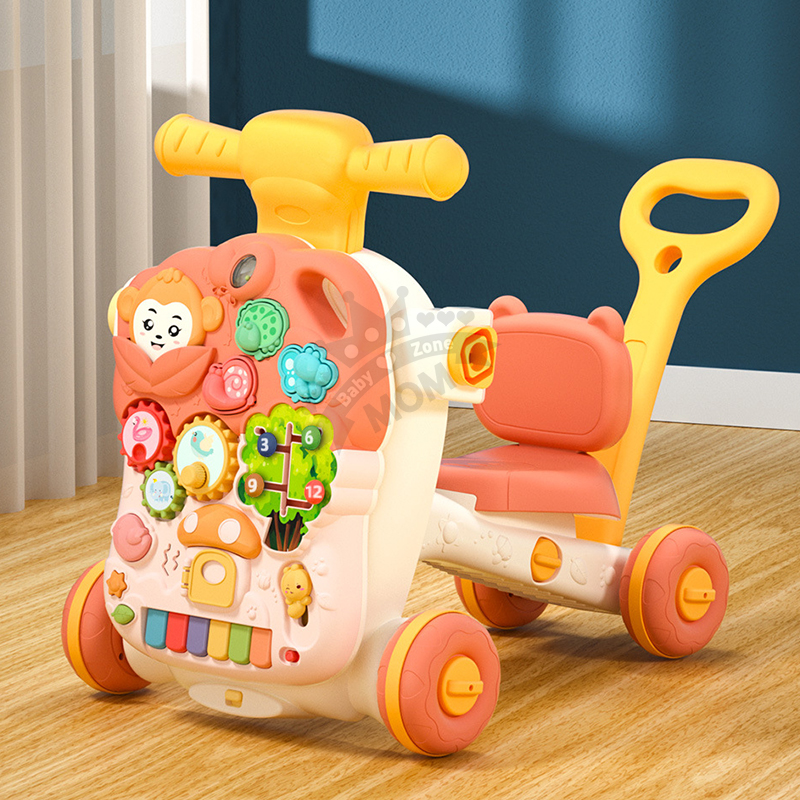 5 In 1 Baby Walker Baby Musical Push Walker Multifunctional Baby Toy