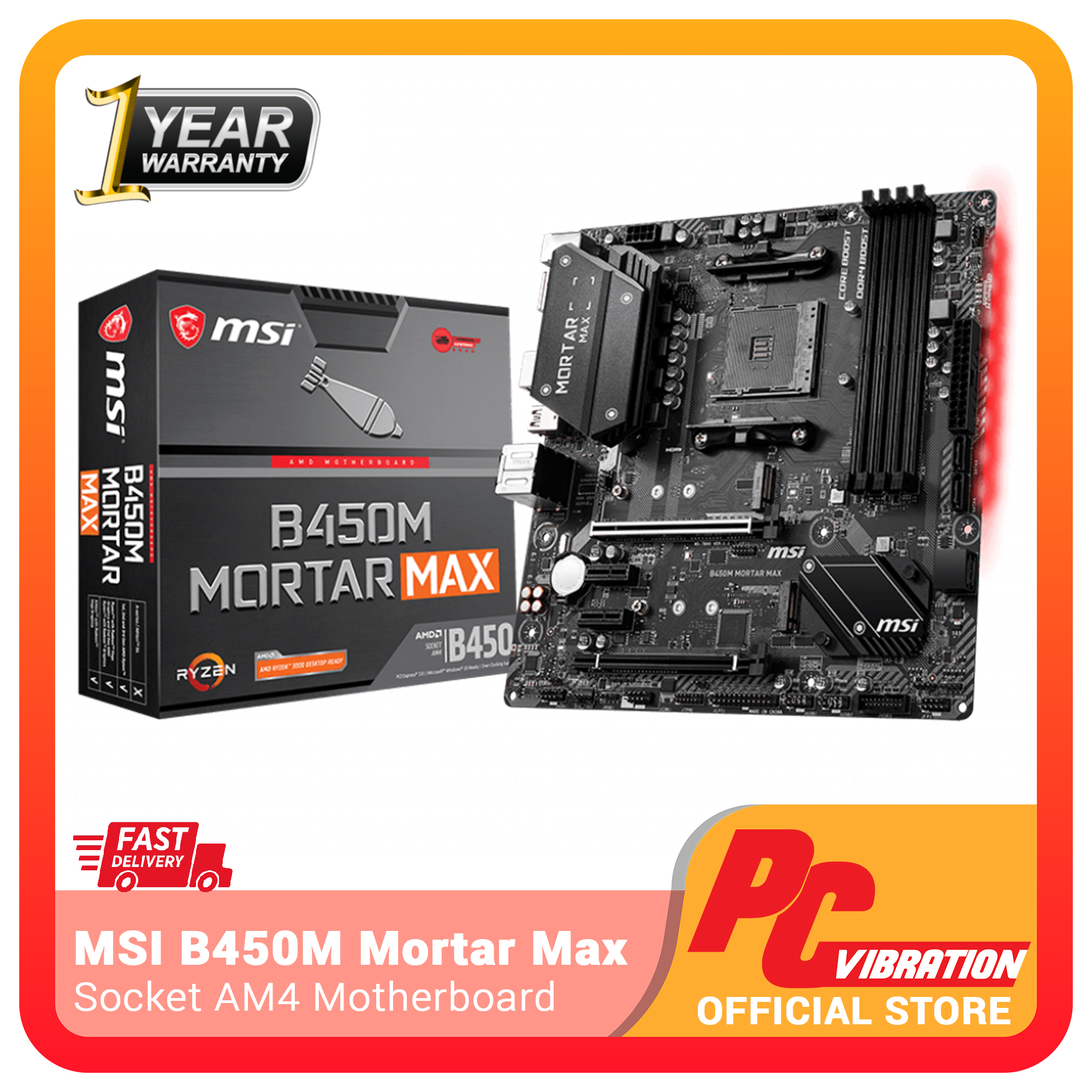 Max B450 Mortar Max B450m Msi B450 Mortar Max Msi B450 Mortar