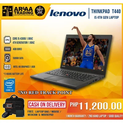 Laptop Lenovo T440 Core I5 4300U 2.5ghz 4gb 500gb