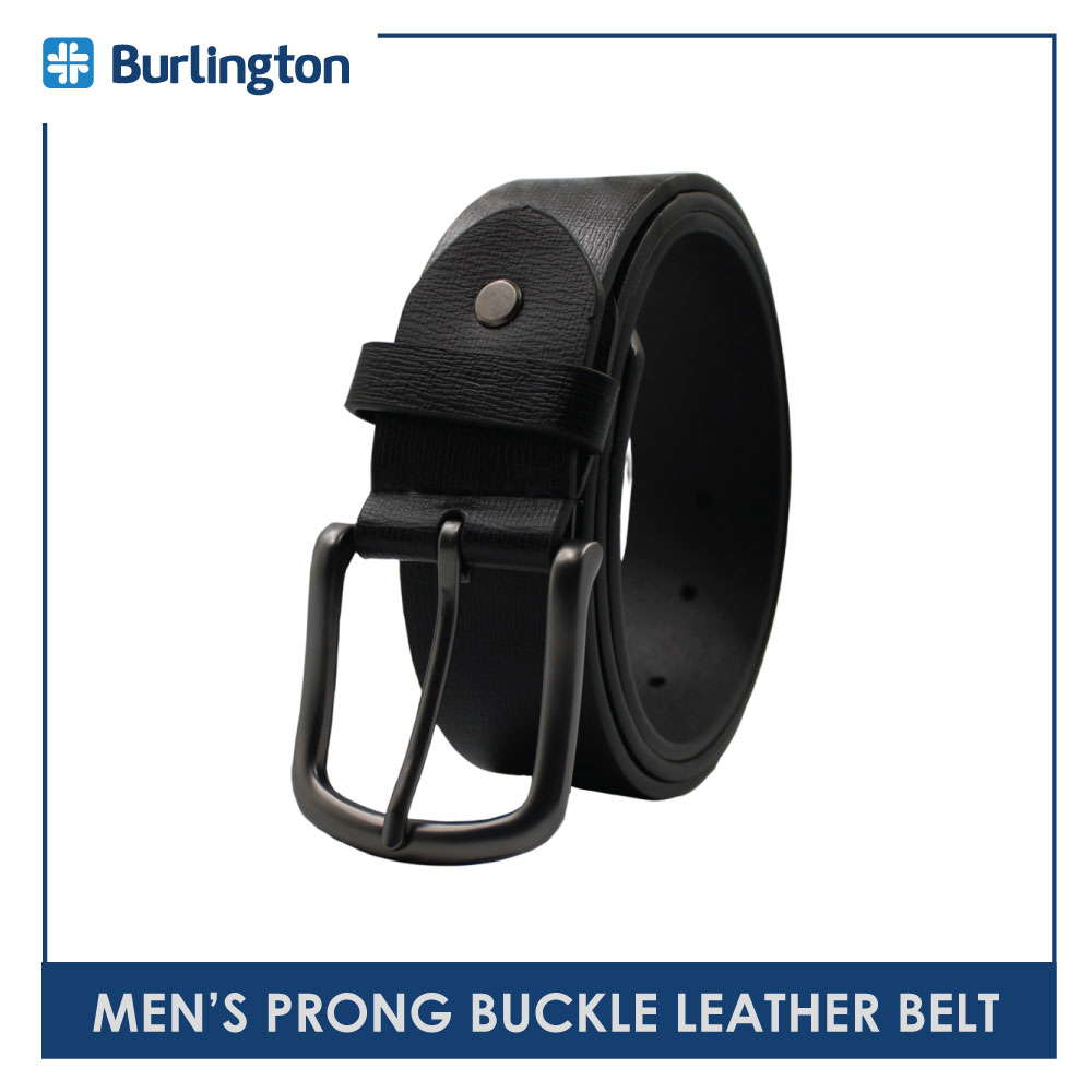 Burlington Men's Prong Buckle Genuine Leather Belt 1 Piece JMLP2403 Lazada PH