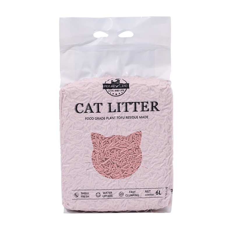 Tofu Cat Litter Sand 6L Flushable Cat Sand Food Grade Plant Tofu