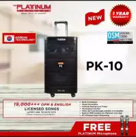 platinum karaoke with speaker