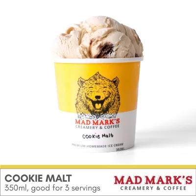 Mad Marks Homemade Ice Cream Cookie Malt