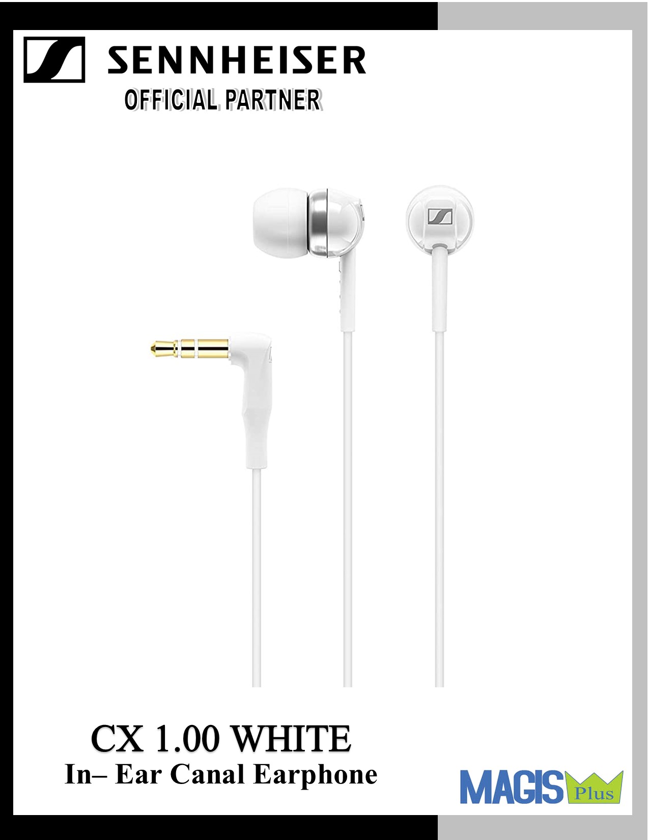 Sennheiser CX 1.00 Bass Driven Wired 