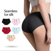 Ice-silk Seamless Panties - High Quality Women's Underwear 