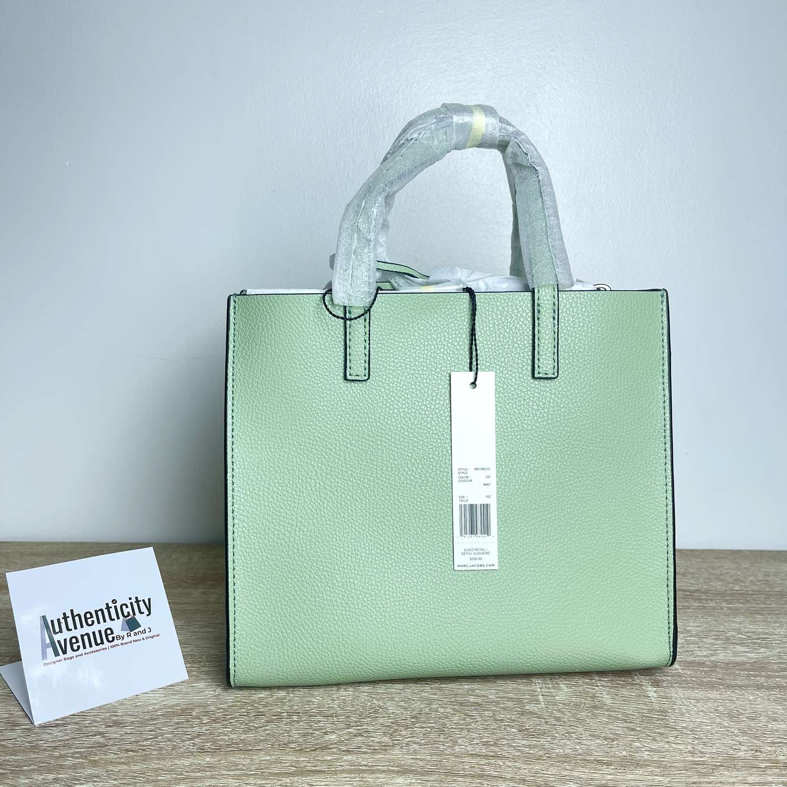 Marc Jacobs Mini Grind Tote Bag in Mint (M0015685-331) - USA
