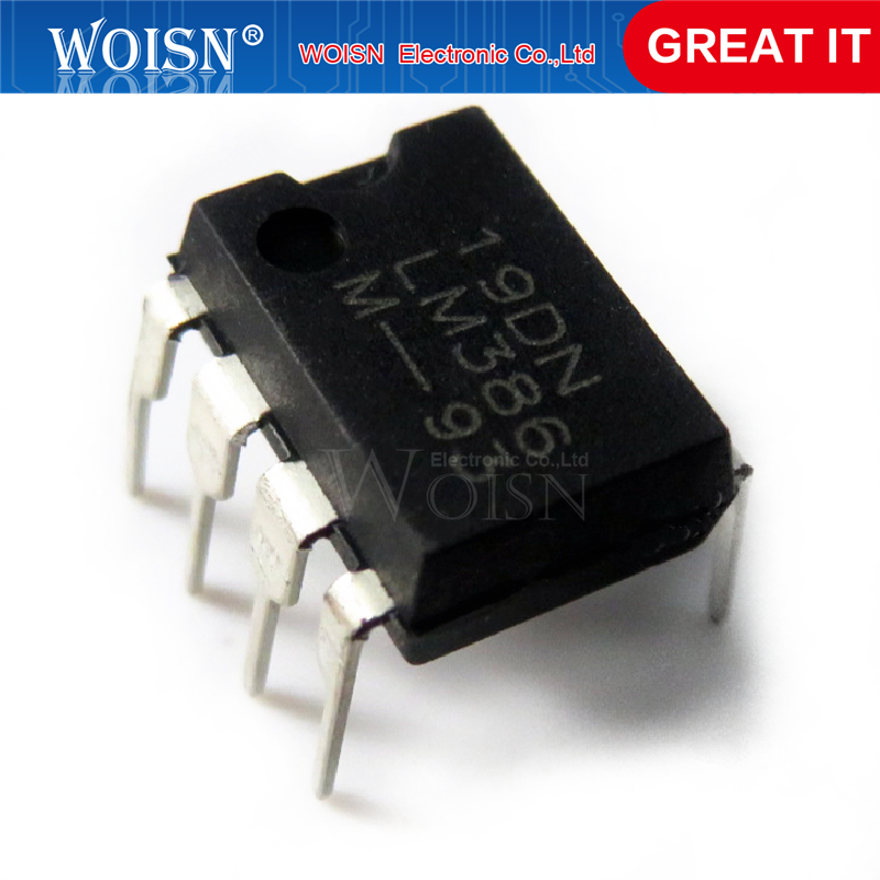 10pcs/lot LM386 LM386N LM386M LM386L = 386D JRC386D NJM386D o ...