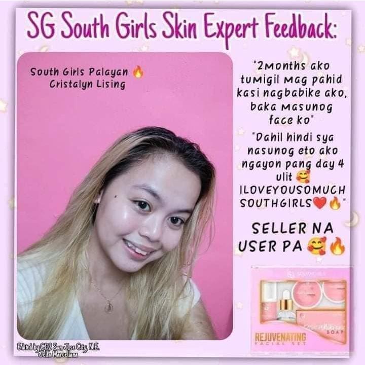 【COD】 South Girls Skin Expert Rejuvenating set 5 in 1 with SERUM ...