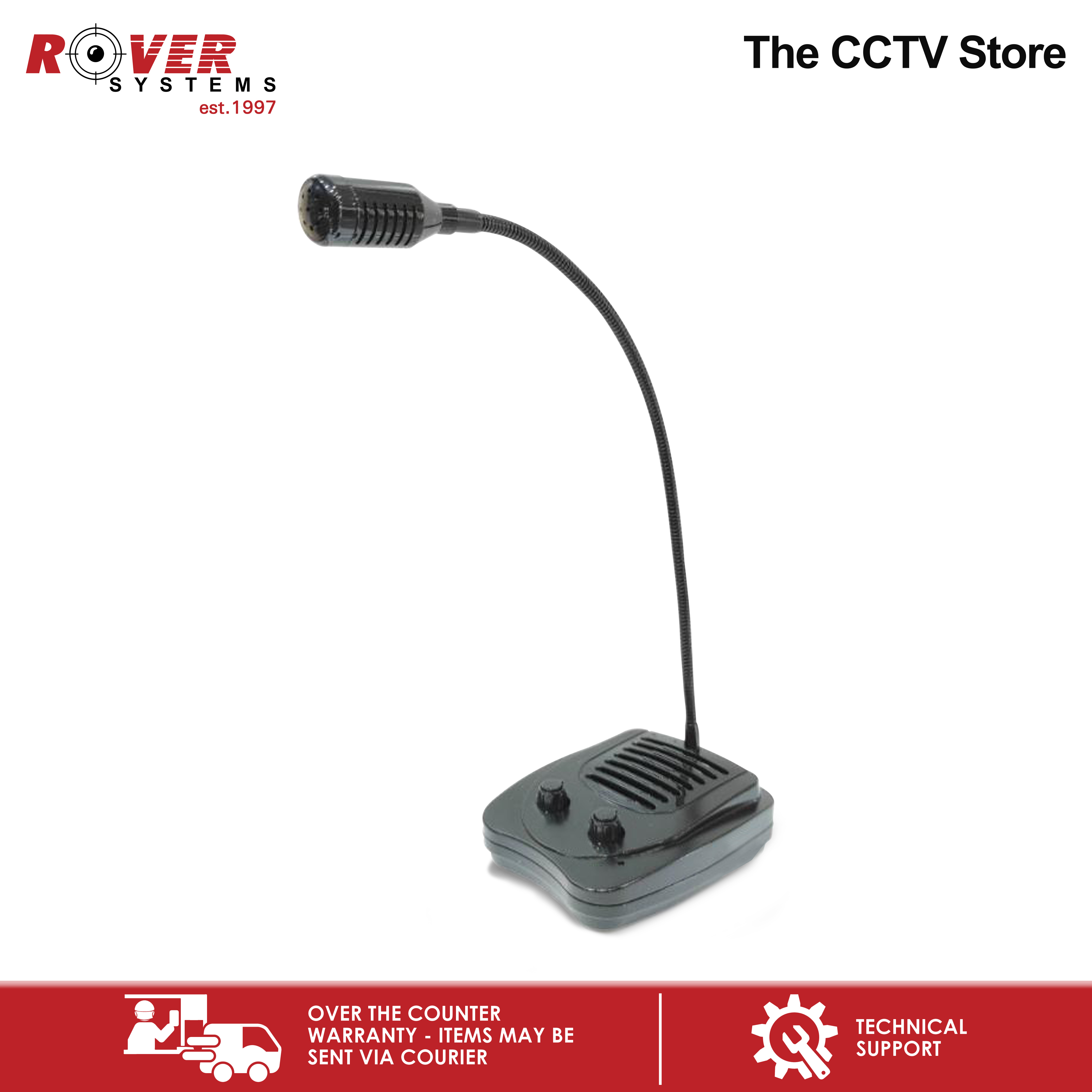 Rover HandsFree Twoway Audio Communication Plastic Casing, One Cable