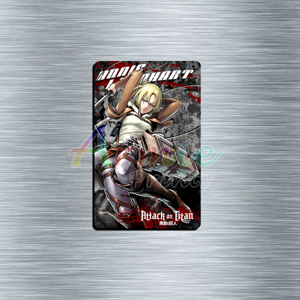 Anime | Attack on Titan ATM Size Ref Magnets | Decor | Collectibles ...