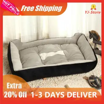 Ready Stock Plus Size Large Dog Bed Kennel Mat Soft Pet Dog Puppy