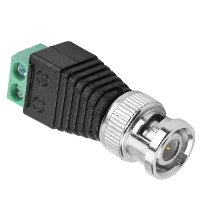 BNC Male Plug Connector / video balun UTP to BNC cat5/cat5e/cat6 connector for cctv BNC to UTP