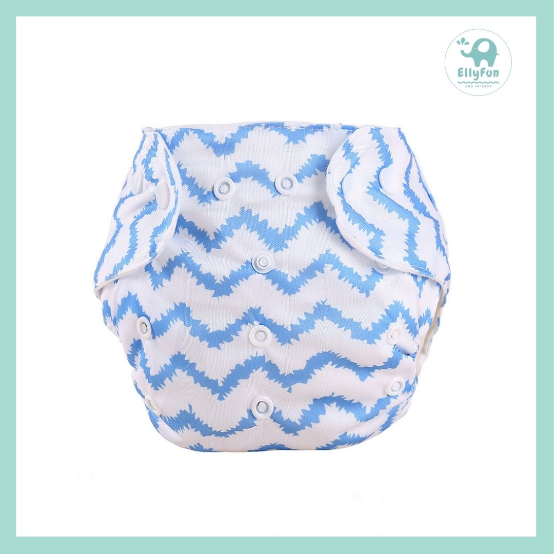 ELLYFUN Reusable Baby Organic Diaper cloth Breathable organic cotton