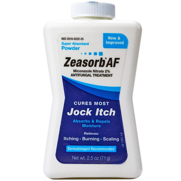 Zeasorb AF Super Absorbent Antifungal Treatment Powder for Jock Itch (2.5 oz. / 71 g) Lazada PH