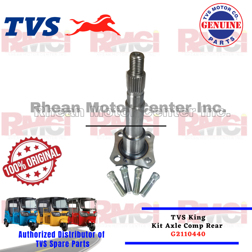 TVSWHL17 | TVS King Kit Axle Comp Rear G2110440 | Lazada PH