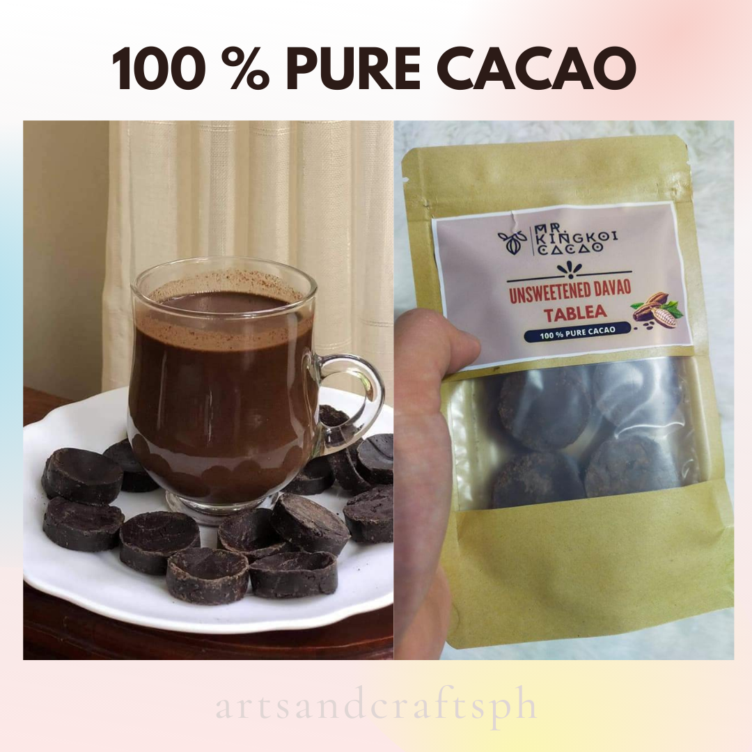 The Timeless Crafts Pure Cacao Tablea From DAVAO 100 PURE