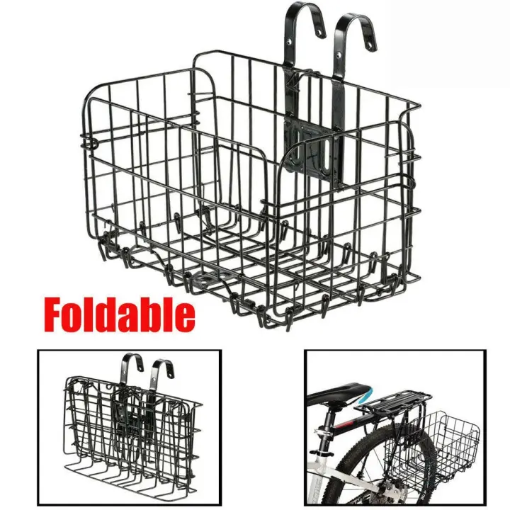 bicycle rear rack basket