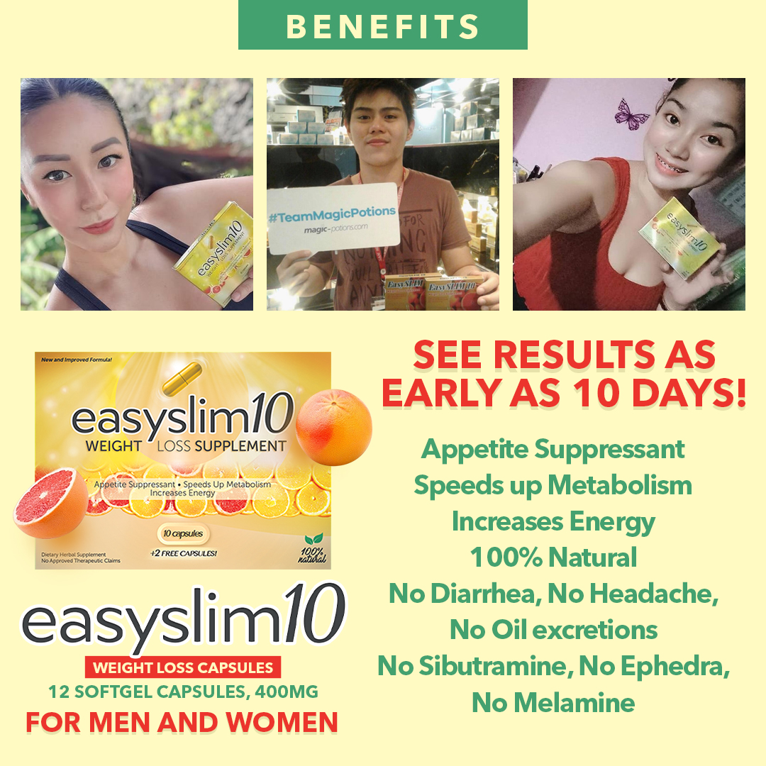 EasySLIM 10 Weight Loss Capsules- Strong BLISTER PACK | Lazada PH