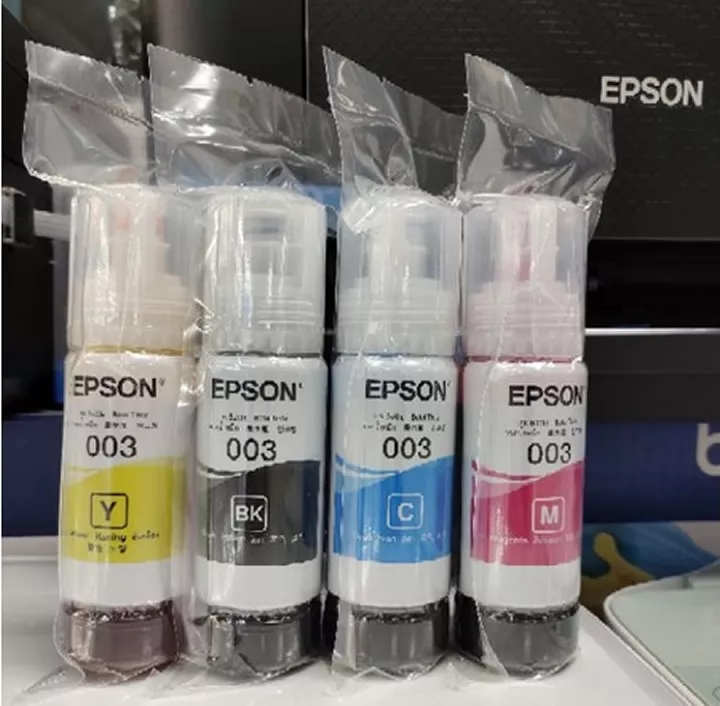 EPSON 003 Original Bulk Pack Refill Ink Bottle FOR PRINTER L1110/L3110