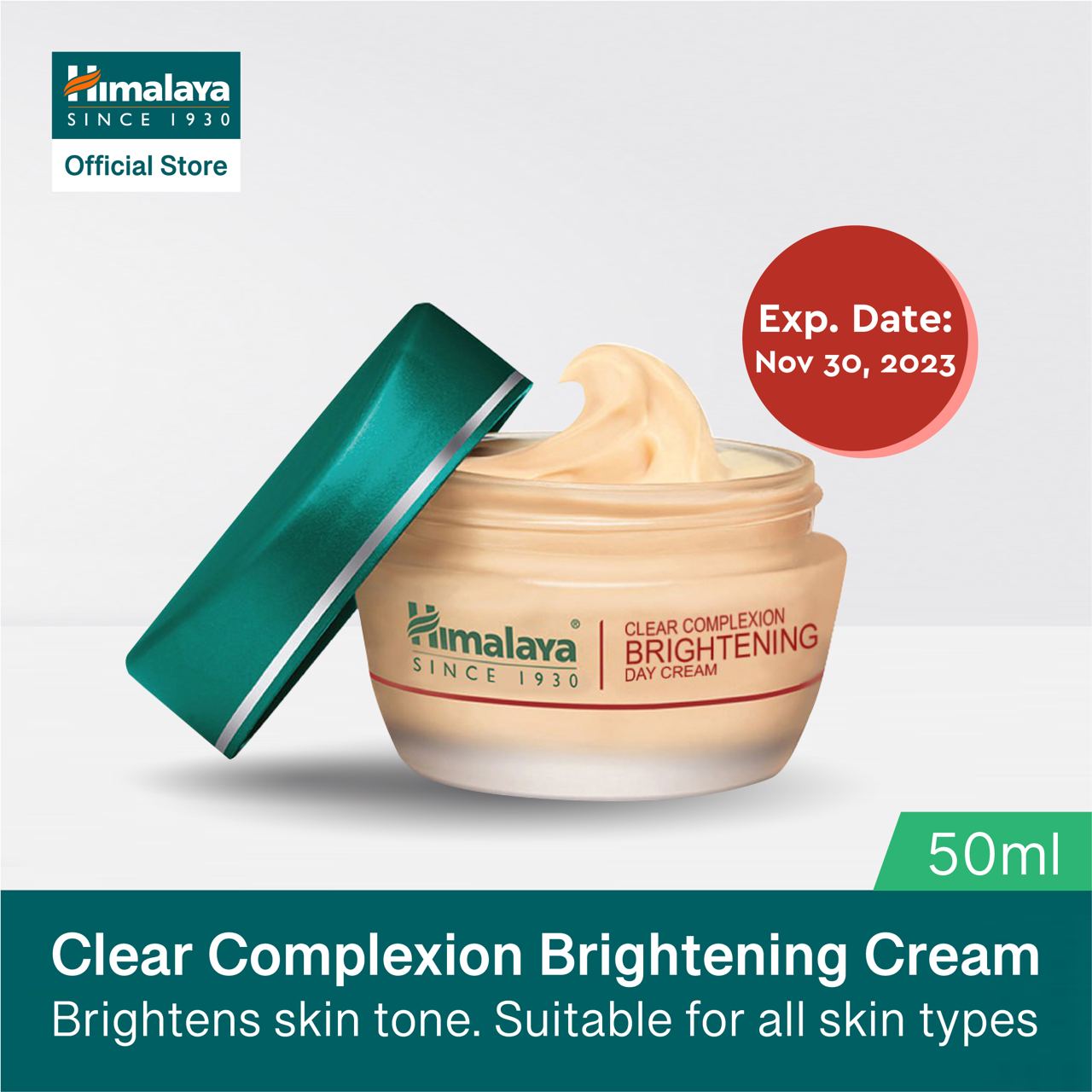 Himalaya Clear Complexion Brightening Day Cream 50ml Lazada PH