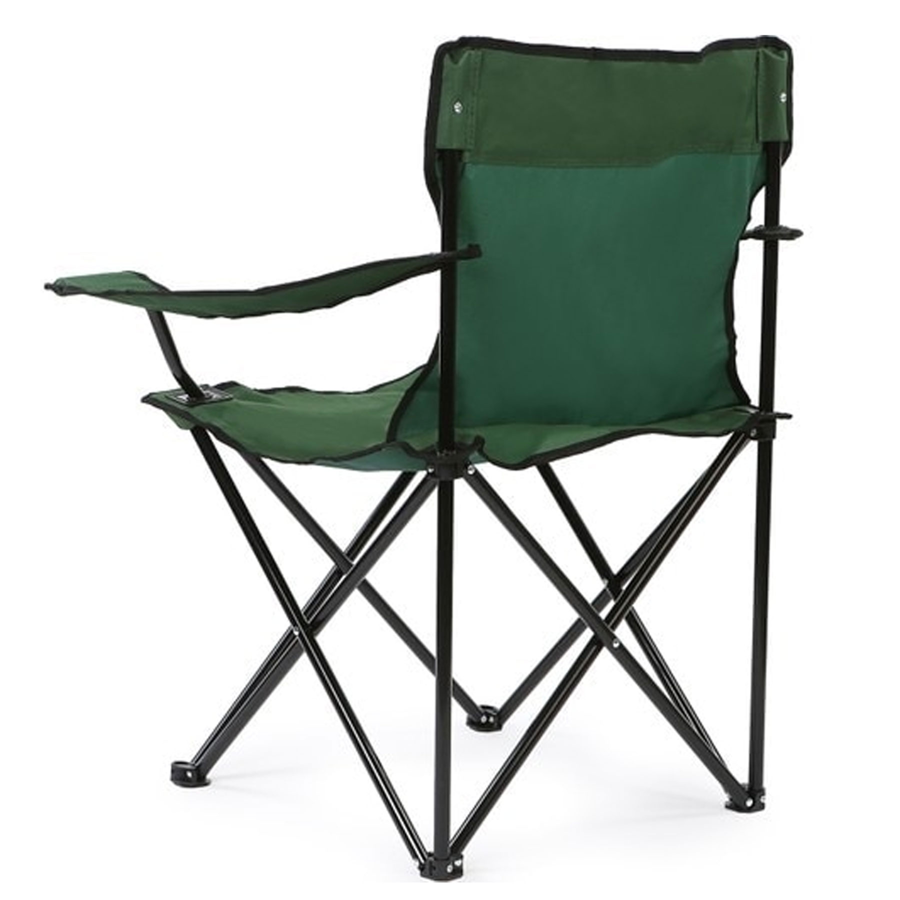 Aeitto Heavy Duty Portable Folding Chair With Back Rest For Outdoor