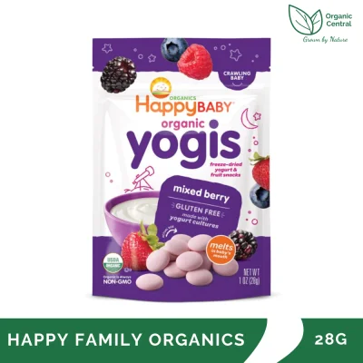 Happy Baby Organic Yogis Mixed Berry 28g